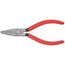  Flachzangen KNIPEX 20 01 125 Flachzange mit Kunststoff überzogen schwarz atramentiert 125 mm 12380816