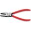  Flachzangen KNIPEX 20 01 180 Flachzange mit Kunststoff überzogen schwarz atramentiert 180 mm 12380820