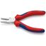  Flachzangen KNIPEX 20 05 140 Flachzange mit Mehrkomponenten-Hüllen verchromt 140 mm 12380814
