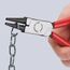  Greifzangen Rundzangen KNIPEX 22 01 160 Rundzange mit Kunststoff überzogen schwarz atramentiert 160 mm 12380812