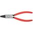  Greifzangen Rundzangen KNIPEX 22 01 160 Rundzange mit Kunststoff überzogen schwarz atramentiert 160 mm 12380812