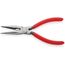  Flachrundzangen mit Schneide (Radiozangen) KNIPEX 25 01 160 Flachrundzange mit Schneide (Radiozange) mit Kunststoff überzogen schwarz atramentiert 160 mm 12380842