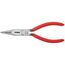  Flachrundzangen mit Schneide (Radiozangen) KNIPEX 25 01 160 Flachrundzange mit Schneide (Radiozange) mit Kunststoff überzogen schwarz atramentiert 160 mm 12380842