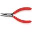 Greifzangen für Feinmechanik KNIPEX 37 31 125 Greifzange für Feinmechanik mit Kunststoff überzogen schwarz atramentiert 125 mm 12380917