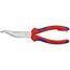 Mechanikerzangen KNIPEX 38 35 200 T Mechanikerzange mit Mehrkomponenten-Hüllen, mit integrierter Befestigungsöse zum Anbringen einer Absturzsicherung verchromt 200 mm 12380928