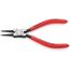  Sicherungsringzangen für Innenringe in Bohrungen KNIPEX 44 11 J1 Sicherungsringzange für Innenringe in Bohrungen mit Kunststoff überzogen schwarz atramentiert 140 mm 12380255