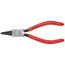  Sicherungsringzangen für Innenringe in Bohrungen KNIPEX 44 11 J1 Sicherungsringzange für Innenringe in Bohrungen mit Kunststoff überzogen schwarz atramentiert 140 mm 12380255