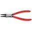  Sicherungsringzangen für Innenringe in Bohrungen KNIPEX 44 11 J2 Sicherungsringzange für Innenringe in Bohrungen mit Kunststoff überzogen schwarz atramentiert 180 mm 12380253
