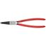  Sicherungsringzangen für Innenringe in Bohrungen KNIPEX 44 11 J3 Sicherungsringzange für Innenringe in Bohrungen mit Kunststoff überzogen schwarz atramentiert 225 mm 12380254