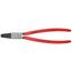  Sicherungsringzangen für Innenringe in Bohrungen KNIPEX 44 21 J31 Sicherungsringzange für Innenringe in Bohrungen mit Kunststoff überzogen schwarz atramentiert 215 mm 12381077