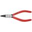  Sicherungsringzangen für Innenringe in Bohrungen KNIPEX 44 31 J12 Sicherungsringzange für Innenringe in Bohrungen 45° gewinkelt mit Kunststoff überzogen schwarz atramentiert 140 mm 12381073