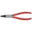  Sicherungsringzangen für Innenringe in Bohrungen KNIPEX 44 31 J22 Sicherungsringzange für Innenringe in Bohrungen 45° gewinkelt mit Kunststoff überzogen schwarz atramentiert 180 mm 12381069
