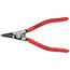  Sicherungsringzangen für Außenringe auf Wellen KNIPEX 46 11 A0 Sicherungsringzange für Außenringe auf Wellen mit Kunststoff überzogen schwarz atramentiert 140 mm 12381088