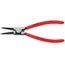  Sicherungsringzangen für Außenringe auf Wellen KNIPEX 46 11 A2 Sicherungsringzange für Außenringe auf Wellen mit Kunststoff überzogen schwarz atramentiert 180 mm 12380260