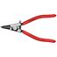  Sicherungsringzangen für Greifringe auf Wellen KNIPEX 46 11 G1 Sicherungsringzange für Greifringe auf Wellen mit Kunststoff überzogen schwarz atramentiert 140 mm 12381114