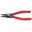  Sicherungsringzangen für Greifringe auf Wellen KNIPEX 46 11 G2 Sicherungsringzange für Greifringe auf Wellen mit Kunststoff überzogen schwarz atramentiert 140 mm 12381113