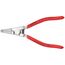  Sicherungsringzangen für Außenringe auf Wellen KNIPEX 46 13 A1 Sicherungsringzange für Außenringe auf Wellen mit Kunststoff überzogen verchromt 140 mm 12381086