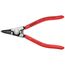  Sicherungsringzangen für Außenringe auf Wellen KNIPEX 46 31 A02 Sicherungsringzange für Außenringe auf Wellen 45° gewinkelt mit Kunststoff überzogen schwarz atramentiert 130 mm 12381080
