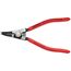  Sicherungsringzangen für Außenringe auf Wellen KNIPEX 46 31 A12 Sicherungsringzange für Außenringe auf Wellen 45° gewinkelt mit Kunststoff überzogen schwarz atramentiert 130 mm 12380261
