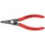  Präzisions-Sicherungsringzangen für Innenringe in Bohrungen KNIPEX 48 11 J1 Präzisions-Sicherungsringzange für Innenringe in Bohrungen mit rutschhemmendem Kunststoff überzogen grau atramentiert 140 mm 12381129
