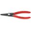  Präzisions-Sicherungsringzangen für Innenringe in Bohrungen KNIPEX 48 11 J4 Präzisions-Sicherungsringzange für Innenringe in Bohrungen mit rutschhemmendem Kunststoff überzogen grau atramentiert 320 mm 12381132