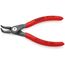  Präzisions-Sicherungsringzangen für Innenringe in Bohrungen KNIPEX 48 21 J01 Präzisions-Sicherungsringzange für Innenringe in Bohrungen mit rutschhemmendem Kunststoff überzogen grau atramentiert 130 mm 12381124