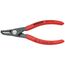  Präzisions-Sicherungsringzangen für Innenringe in Bohrungen KNIPEX 48 21 J11 Präzisions-Sicherungsringzange für Innenringe in Bohrungen mit rutschhemmendem Kunststoff überzogen grau atramentiert 130 mm 12381116