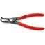  Präzisions-Sicherungsringzangen für Innenringe in Bohrungen KNIPEX 48 21 J21 Präzisions-Sicherungsringzange für Innenringe in Bohrungen mit rutschhemmendem Kunststoff überzogen grau atramentiert 165 mm 12381127