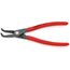  Präzisions-Sicherungsringzangen für Innenringe in Bohrungen KNIPEX 48 21 J31 Präzisions-Sicherungsringzange für Innenringe in Bohrungen mit rutschhemmendem Kunststoff überzogen grau atramentiert 210 mm 12381125