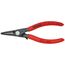  Präzisions-Sicherungsringzangen für Innenringe in Bohrungen KNIPEX 48 31 J0 Präzisions-Sicherungsringzange für Innenringe in Bohrungen mit Überdehnungsschutz mit rutschhemmendem Kunststoff überzogen grau atramentiert 140 mm 12381115