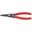  Präzisions-Sicherungsringzangen für Innenringe in Bohrungen KNIPEX 48 31 J1 Präzisions-Sicherungsringzange für Innenringe in Bohrungen mit Überdehnungsschutz mit rutschhemmendem Kunststoff überzogen grau atramentiert 140 mm 12381122