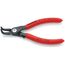  Präzisions-Sicherungsringzangen für Innenringe in Bohrungen KNIPEX 48 41 J01 Präzisions-Sicherungsringzange für Innenringe in Bohrungen mit rutschhemmendem Kunststoff überzogen grau atramentiert 130 mm 12381123