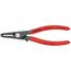  Präzisions-Sicherungsringzangen für Innenringe in Bohrungen KNIPEX 48 41 J21 Präzisions-Sicherungsringzange für Innenringe in Bohrungen mit rutschhemmendem Kunststoff überzogen grau atramentiert 165 mm 12381117