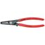  Präzisions-Sicherungsringzangen für Innenringe in Bohrungen KNIPEX 48 41 J31 Präzisions-Sicherungsringzange für Innenringe in Bohrungen mit rutschhemmendem Kunststoff überzogen grau atramentiert 210 mm 12381130