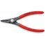  Präzisions-Sicherungsringzangen für Außenringe auf Wellen KNIPEX 49 11 A0 Präzisions-Sicherungsringzange für Außenringe auf Wellen mit rutschhemmendem Kunststoff überzogen grau atramentiert 140 mm 12381138