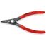  Präzisions-Sicherungsringzangen für Außenringe auf Wellen KNIPEX 49 11 A1 Präzisions-Sicherungsringzange für Außenringe auf Wellen mit rutschhemmendem Kunststoff überzogen grau atramentiert 140 mm 12381143