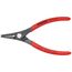  Präzisions-Sicherungsringzangen für Außenringe auf Wellen KNIPEX 49 11 A1 Präzisions-Sicherungsringzange für Außenringe auf Wellen mit rutschhemmendem Kunststoff überzogen grau atramentiert 140 mm 12381143
