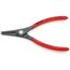  Präzisions-Sicherungsringzangen für Außenringe auf Wellen KNIPEX 49 11 A2 Präzisions-Sicherungsringzange für Außenringe auf Wellen mit rutschhemmendem Kunststoff überzogen grau atramentiert 180 mm 12381135