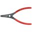  Präzisions-Sicherungsringzangen für Außenringe auf Wellen KNIPEX 49 11 A2 Präzisions-Sicherungsringzange für Außenringe auf Wellen mit rutschhemmendem Kunststoff überzogen grau atramentiert 180 mm 12381135