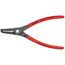  Präzisions-Sicherungsringzangen für Außenringe auf Wellen KNIPEX 49 21 A31 Präzisions-Sicherungsringzange für Außenringe auf Wellen mit rutschhemmendem Kunststoff überzogen grau atramentiert 210 mm 12381139