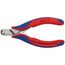  Elektronik-Vornschneider KNIPEX 64 12 115 Elektronik-Vornschneider mit Mehrkomponenten-Hüllen 115 mm 12380499