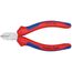  Schneidende Zangen Seitenschneider KNIPEX 70 05 125 Seitenschneider mit Mehrkomponenten-Hüllen verchromt 125 mm 12380436