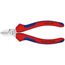  Schneidende Zangen Seitenschneider KNIPEX 70 05 140 Seitenschneider mit Mehrkomponenten-Hüllen verchromt 140 mm 12380440
