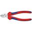 Schneidende Zangen Seitenschneider KNIPEX 70 05 160 Seitenschneider mit Mehrkomponenten-Hüllen verchromt 160 mm 12380441