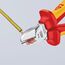  Isolierte Werkzeuge Seitenschneider KNIPEX 70 06 160 Seitenschneider isoliert mit Mehrkomponenten-Hüllen, VDE-geprüft verchromt 160 mm 12381278