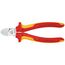  Schneidende Zangen Seitenschneider KNIPEX 70 26 160 Seitenschneider isoliert mit Mehrkomponenten-Hüllen, VDE-geprüft verchromt 160 mm 12380434