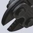  KNIPEX CoBolt® Kompakt-Bolzenschneider KNIPEX 71 01 200 CoBolt® Kompakt-Bolzenschneider mit Kunststoff überzogen schwarz atramentiert 200 mm 12380235