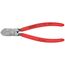  Seitenschneider für Kunststoff KNIPEX 72 11 160 Seitenschneider für Kunststoff mit Kunststoff überzogen 160 mm 12380531