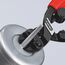  Kraft-Bündigschneider für Weichmetall und Kunststoff KNIPEX 72 62 200 Kraft-Bündigschneider für Weichmetall und Kunststoff mit schlanken Mehrkomponenten-Hüllen schwarz atramentiert 200 mm 12380537