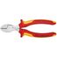  KNIPEX X-Cut® Kompakt-Seitenschneider hochübersetzt KNIPEX 73 06 160 X-Cut® Kompakt-Seitenschneider hochübersetzt isoliert mit Mehrkomponenten-Hüllen, VDE-geprüft verchromt 160 mm 12380538